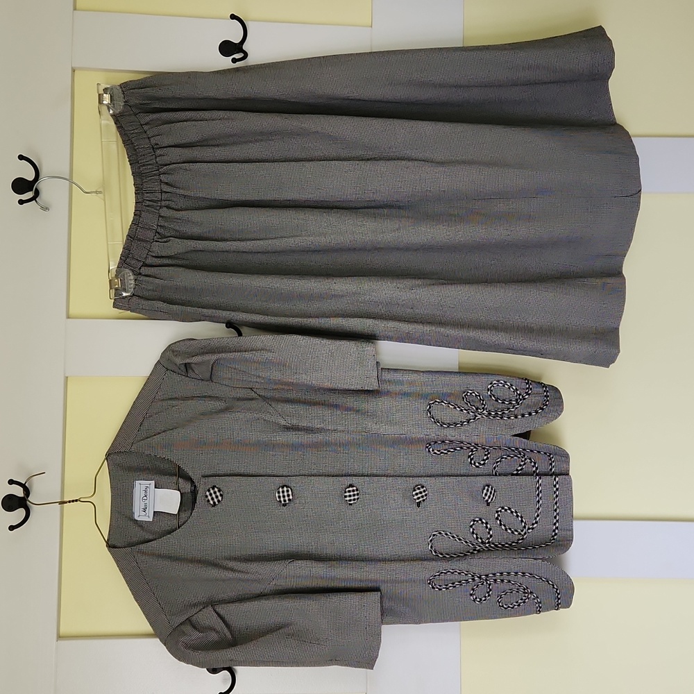 Vintage Miss Dorby skirt set, size 12